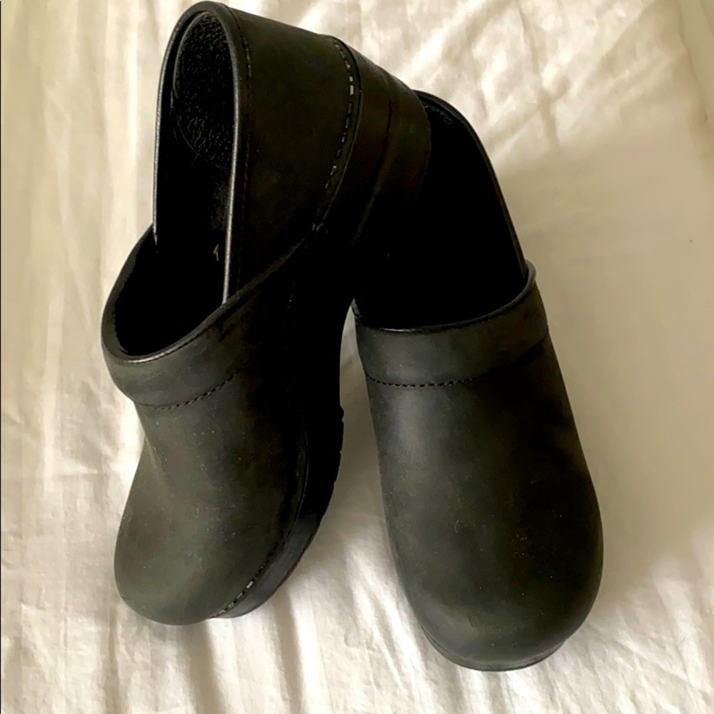 Dansko Black Clogs